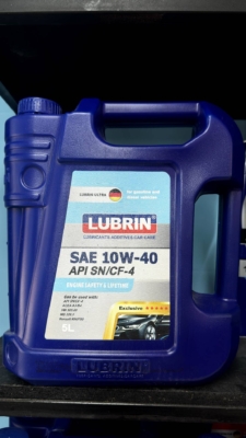 روغن موتور لوبرین 10w-40sn 5L